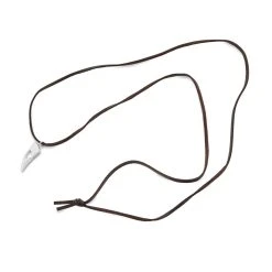 Lucleon Collier En Cuir La Dent Argentée 10 Lucleon Collier En Cuir La Dent Argentée -Arkai Atlas Shop 1 3 177 1 174