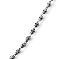 Arkai Collier Tête De Mort En Acier Riley Rico -Arkai Atlas Shop 1 4.1b896ccb02cda7ad51c8024185dfbbdc