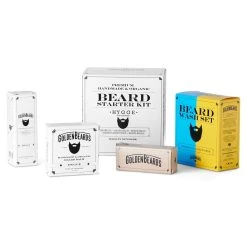 Golden Beards Kit De Démarrage Pour Barbes Hygge Beard
