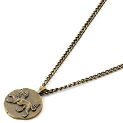 Lucleon Astro | Collier En Acier Inoxydable Doré Avec Signe Astrologique Du Lion -Arkai Atlas Shop 10 1astrro