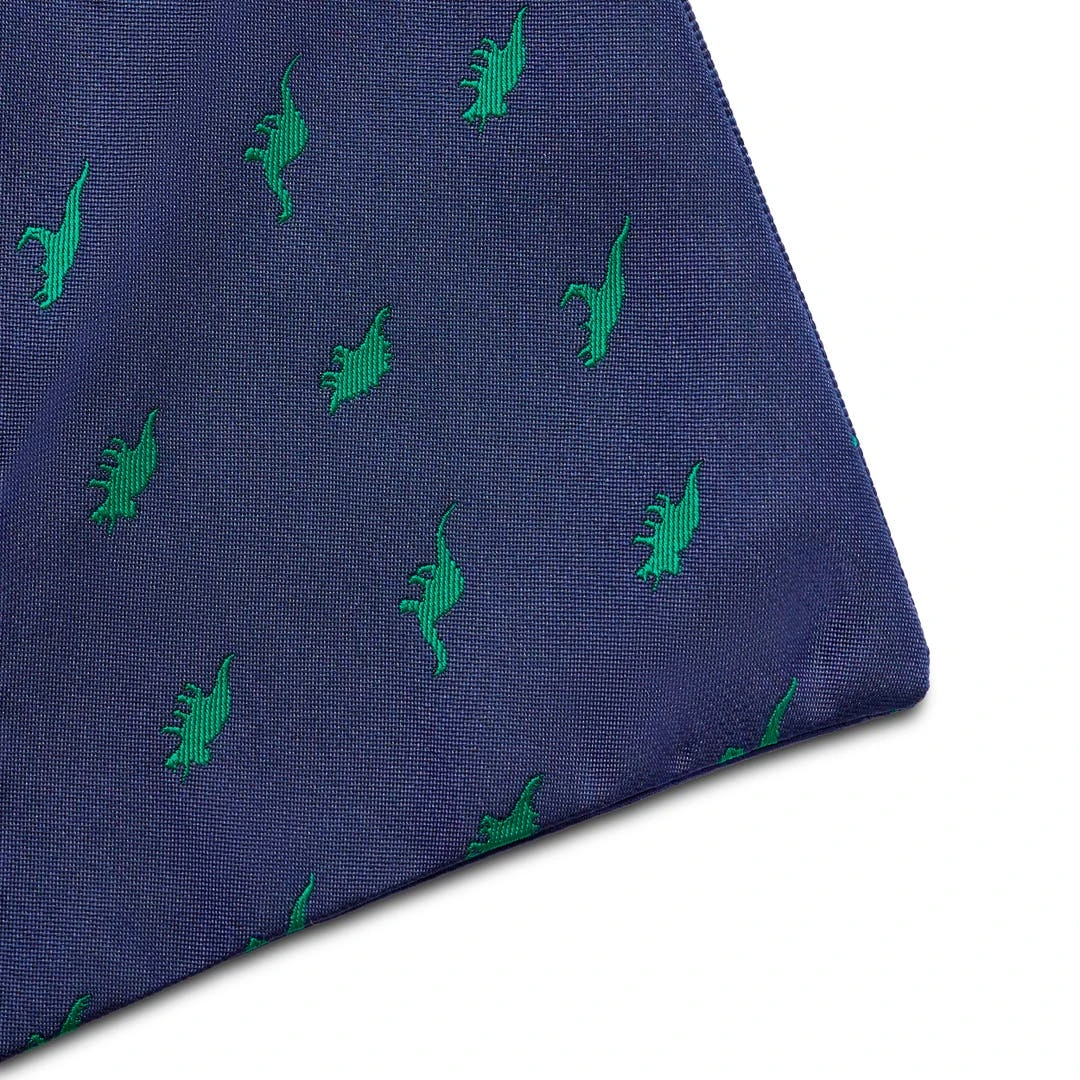 Trendhim Pochette De Costume Réversible Bleu Marine à Motifs De Dinosaures 5 Trendhim Pochette De Costume Réversible Bleu Marine à Motifs De Dinosaures – Image 3