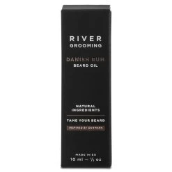 River Grooming Huile à BarbeDanish Rum 10 Ml