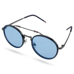 Lucleon Occasus | Lunettes De Soleil Bleues à Verres Ronds Polarisés Et Double Pont 12 Lucleon Occasus | Lunettes De Soleil Bleues à Verres Ronds Polarisés Et Double Pont -Arkai Atlas Shop 11 1 sull