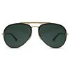 Lucleon Occasus | Lunettes De Soleil Aviator Dorées à Verres Verts Dégradés -Arkai Atlas Shop 12 2 sull