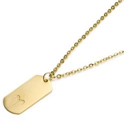 Lucleon Collier Zodiaque En Acier - Le Bélier -Arkai Atlas Shop 12 259bd9f6d90cc40c34f5aa827c334bc99