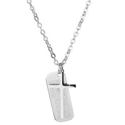 Fort Tempus Collier D'Emmanuel & Plaque Militaire