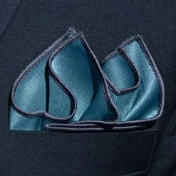 Trendhim Pochette De Costume Classique Bleu Pétrole -Arkai Atlas Shop 12600 04