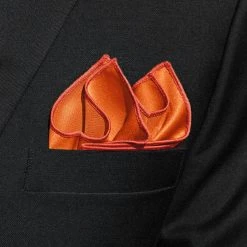 Trendhim Pochette De Costume Classique Orange Vif -Arkai Atlas Shop 12612