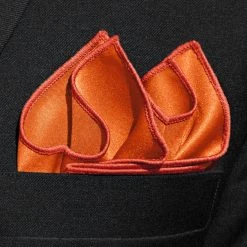 Trendhim Pochette De Costume Classique Orange Vif -Arkai Atlas Shop 12612 best