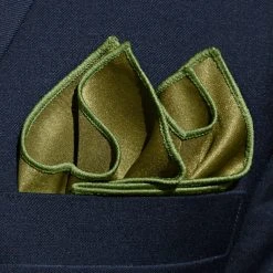 Trendhim Pochette De Costume Classique Vert Olive -Arkai Atlas Shop 12690best