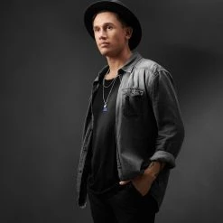 Arkai Set De 2 Colliers Superposés : Chaîne Argentée Rico Et Collier à Pendentif Lapis Lazuli Orisun -Arkai Atlas Shop 13 1 24647