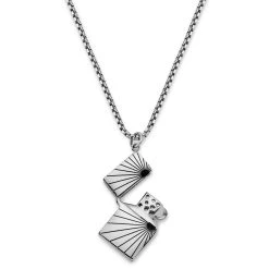 Otsu Egan | Collier Le Briquet En Métal Argenté
