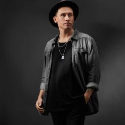 Arkai Set De 2 Colliers Superposés : Chaîne Argentée Rico Et Collier à Pendentif Lapis Lazuli Orisun -Arkai Atlas Shop 13 2 24647