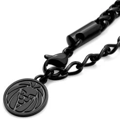 Lucleon Collier Tadd Noir Avec Ancre & Noeud -Arkai Atlas Shop 13 2sidro