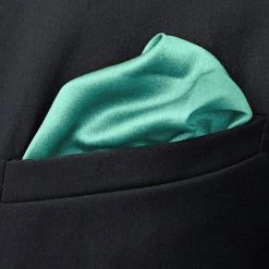 Trendhim Pochette De Costume Uni Turquoise -Arkai Atlas Shop 13856best 1