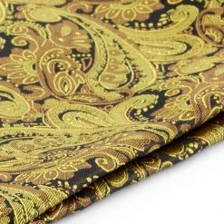 Tailor Toki Pochette De Costume En Polyester Dorée à Motif Cachemire 5 Tailor Toki Pochette De Costume En Polyester Dorée à Motif Cachemire -Arkai Atlas Shop 13 52 1 122