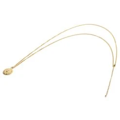 Lucleon Collier à Pendentif Hindou En Acier Doré 10 Lucleon Collier à Pendentif Hindou En Acier Doré -Arkai Atlas Shop 14 3 94