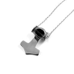 Fort Tempus Collier King Mjolnir En Acier -Arkai Atlas Shop 15 1 4 3