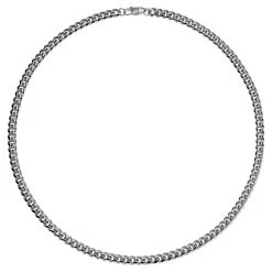 Lucleon Chaîne Argentée à Mailles De 6 Mm 9 Lucleon Chaîne Argentée à Mailles De 6 Mm -Arkai Atlas Shop 15183 s neck1