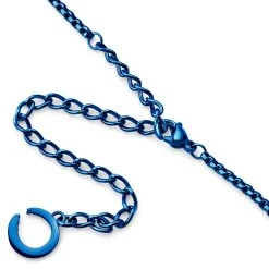 Otsu Egan | Collier à Maille Vénitienne Avec Pendentif En Forme D'aile En Acier Inoxydable Bleu 11 Otsu Egan | Collier à Maille Vénitienne Avec Pendentif En Forme D'aile En Acier Inoxydable Bleu -Arkai Atlas Shop 16 1 neckegan 1
