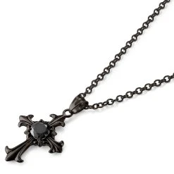 Lucleon Collier à Croix Gothique Couleur Bronze Gunmetal 8 Lucleon Collier à Croix Gothique Couleur Bronze Gunmetal -Arkai Atlas Shop 16 26b3fb22807898e133bc93b58965afc51