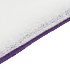 Trendhim Pochette De Costume Blanche à Bords Violets -Arkai Atlas Shop 16 2 179