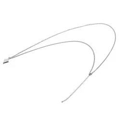 Lucleon Collier En Acier à Pendentif Argenté En Forme De Diamant -Arkai Atlas Shop 16 3 68 1