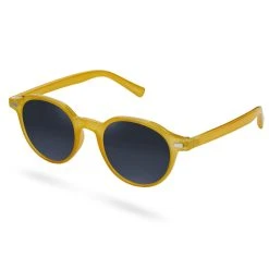 Waykins Lunettes De Soleil Jaune & Gris Wade Wagner