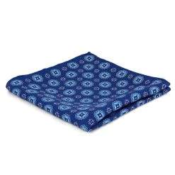 Tailor Toki Pochette De Costume Bleu Sur Bleu