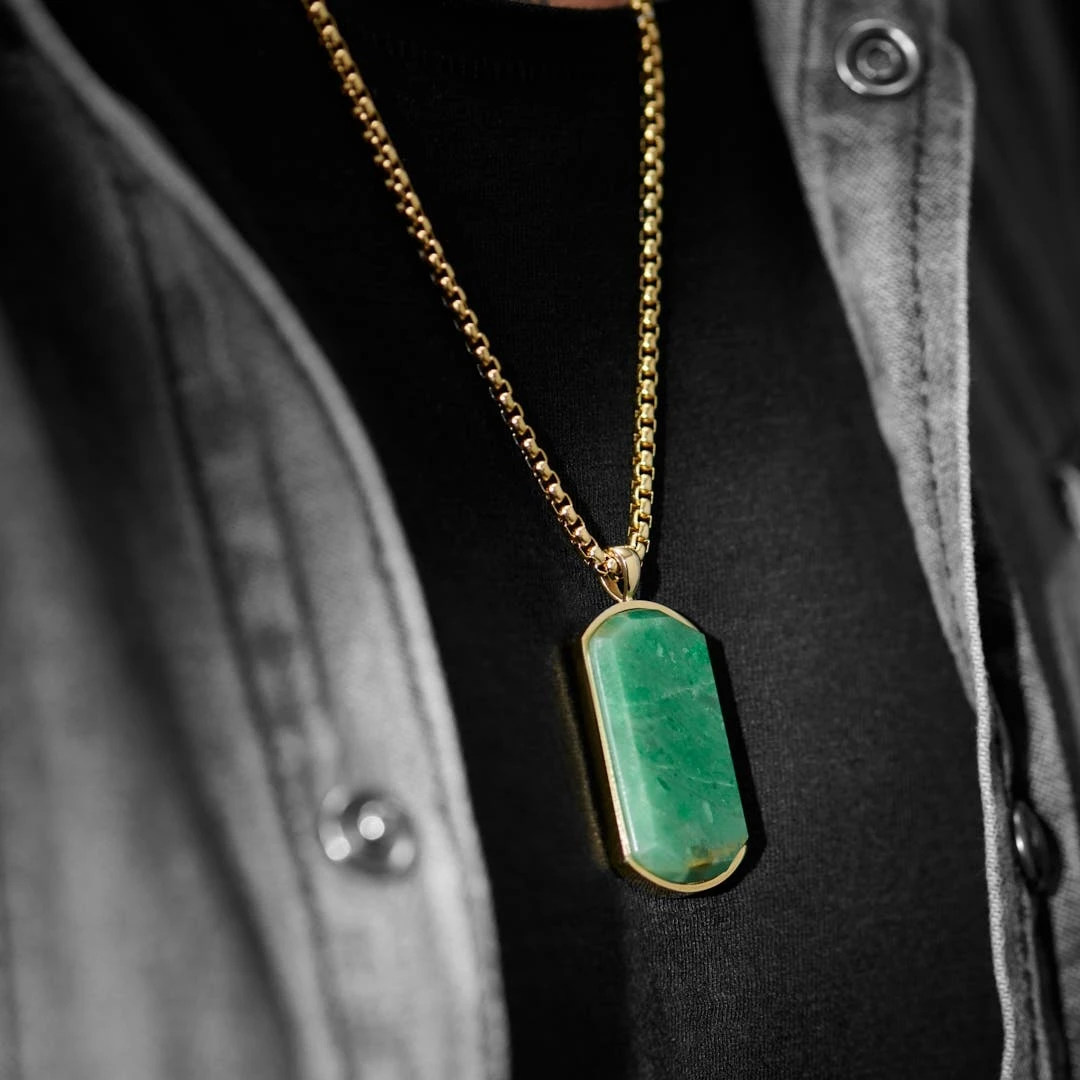 Arkai Collier à Pendentif En Jade Taïwanais Orisun Anthony 4 Arkai Collier à Pendentif En Jade Taïwanais Orisun Anthony – Image 2