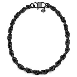 Lucleon Chaîne à Maille Cordée En Acier Bronze Gunmétal Amager Collin - 10 Mm -Arkai Atlas Shop 18 132cafd38fdb0947f6b773b4647b2683b