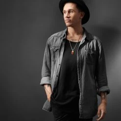 Arkai Collier Orisun Atlas à Pierre Obsidienne Acajou -Arkai Atlas Shop 19 1 24635 3 24635