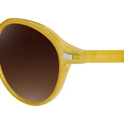 Waykins Lunettes De Soleil Jaune Et Brun Wade Wagner -Arkai Atlas Shop 19 4 64