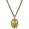 Lucleon Sanctus | Collier En Acier Doré Avec Médaille Miraculeuse -Arkai Atlas Shop 2 1 6abdcd8b649f3c1b536097614f4e5fe6