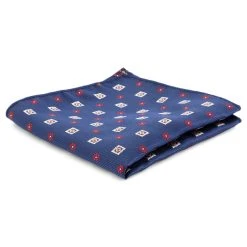 Tailor Toki Pochette De Costume Bleu Raffiné