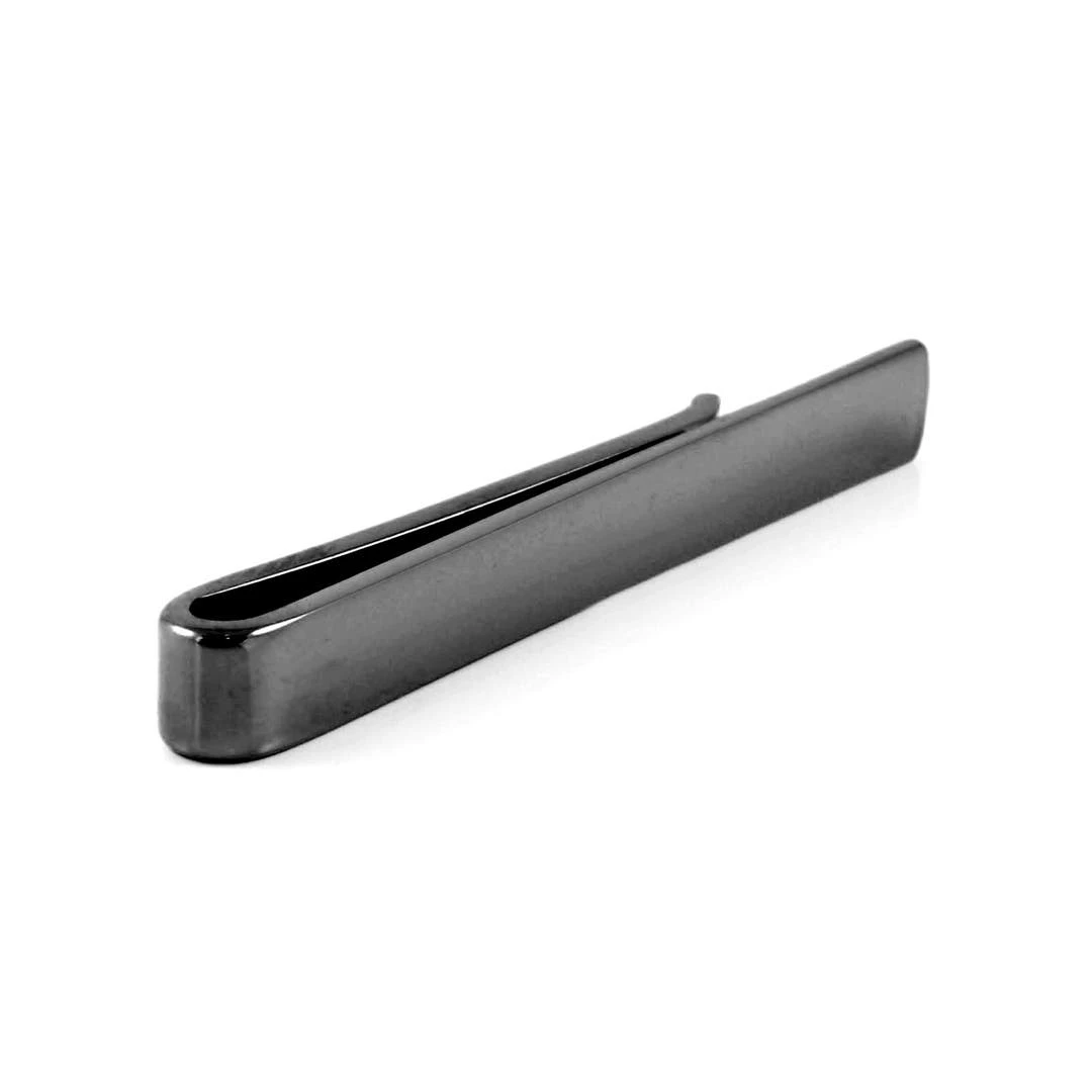 Warren Asher Pince à Cravate Courte Gris-noir 4 Warren Asher Pince à Cravate Courte Gris-noir – Image 2