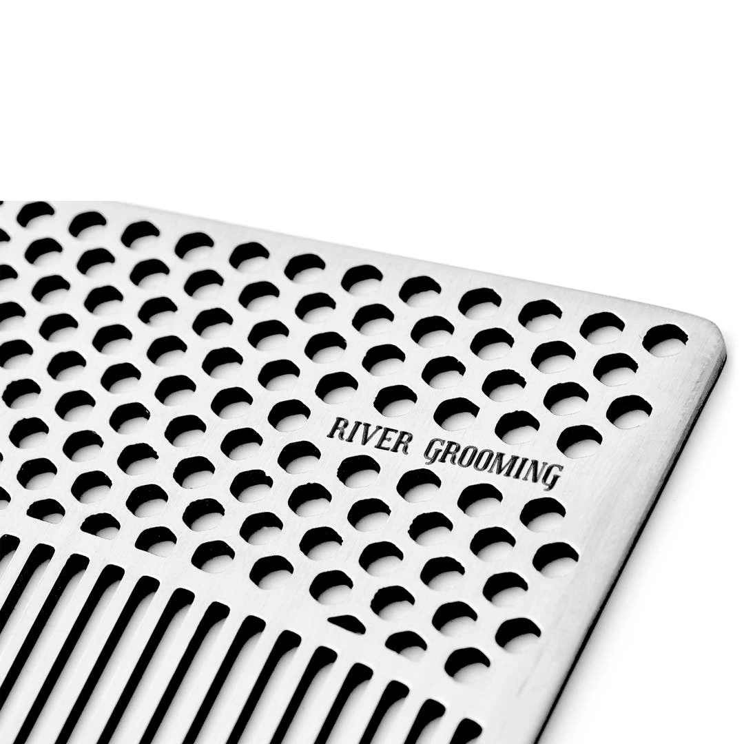 River Grooming Peigne En Acier "carte De Crédit" 5 River Grooming Peigne En Acier "carte De Crédit" – Image 3