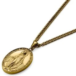 Lucleon Sanctus | Collier En Acier Doré Avec Médaille Miraculeuse 11 Lucleon Sanctus | Collier En Acier Doré Avec Médaille Miraculeuse -Arkai Atlas Shop 2 2 2f01cf8033435707dadd397460b512d3