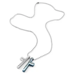 Fort Tempus Collier à Pendentif En Croix Bicolore Réversible -Arkai Atlas Shop 21 4 copy 4