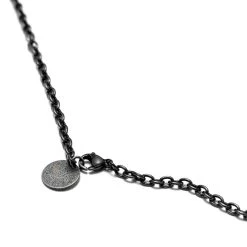 Moody Mason Collier Jax En Acier Gris à Pendentif Tête De Loup -Arkai Atlas Shop 21470 4