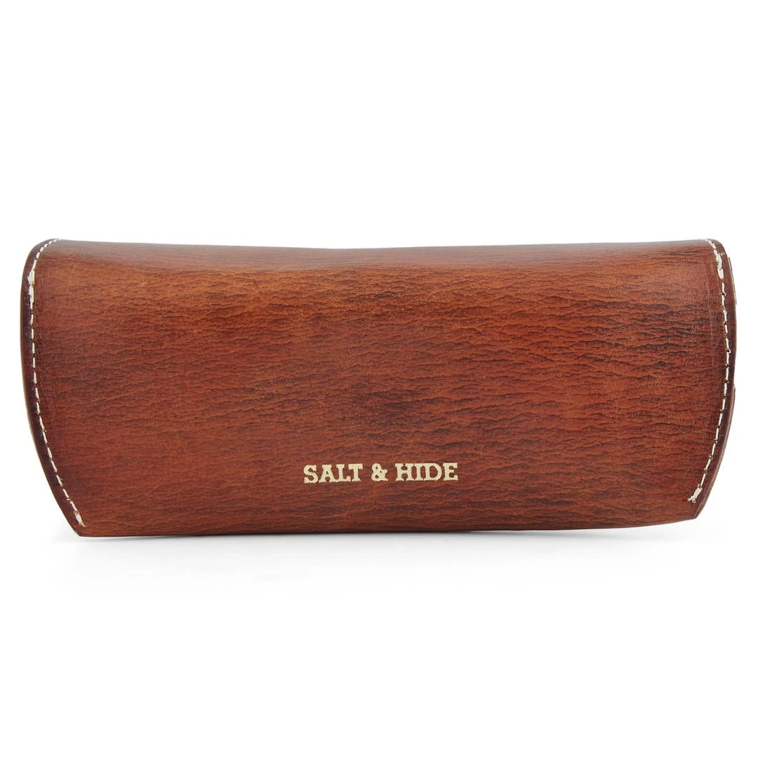 Salt & Hide Etui à Lunettes En Cuir Marron Cowboy 6 Salt & Hide Etui à Lunettes En Cuir Marron Cowboy – Image 4