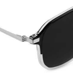 Arkai Occasus | Lunettes De Soleil à Verres Sombres Polarisés Et Double Pont Noir Et Transparent -Arkai Atlas Shop 22 3a arksan