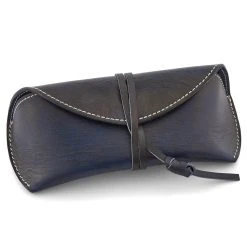Salt & Hide Etui à Lunette En Cuir Bleu -Arkai Atlas Shop 23 5 7