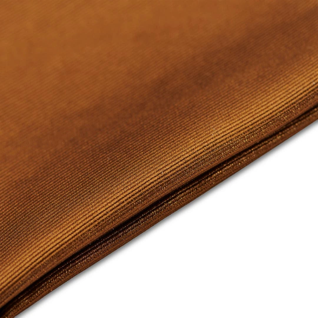 Bohemian Revolt Pochette De Costume Brune En Sergé De Soie 6 Bohemian Revolt Pochette De Costume Brune En Sergé De Soie – Image 4