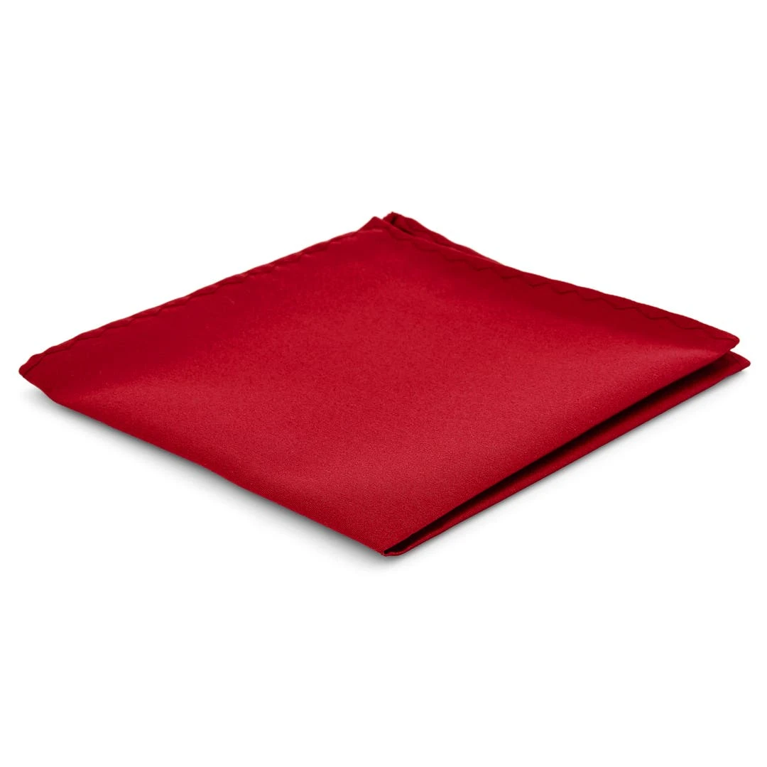Trendhim Pochette De Costume Carrée Rouge 3 Trendhim Pochette De Costume Carrée Rouge