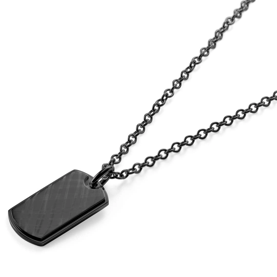 Lucleon Collier Le Graffiti Couleur Gris Gunmetal 4 Lucleon Collier Le Graffiti Couleur Gris Gunmetal – Image 2
