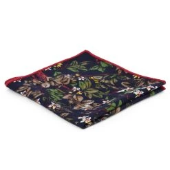 Tailor Toki Pochette De Costume à Motif De Fleurs Des Tropiques