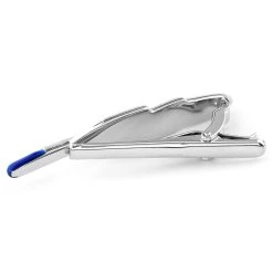 Warren Asher Pince à Cravate Courte Plume D'oie Argentée -Arkai Atlas Shop 29 2 38