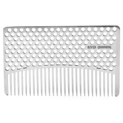 River Grooming Peigne En Acier "carte De Crédit"