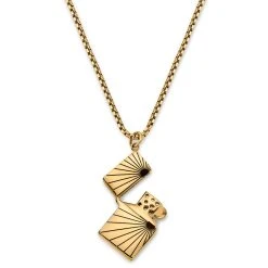 Otsu Egan | Collier Le Briquet En Métal Doré